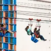 אומגה במלון לינק בלאס וגאס: FLY LINQ Zipline