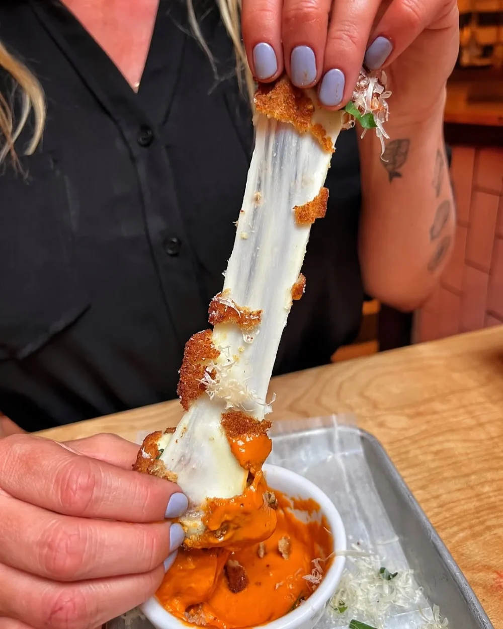 FRIED MOZZ #BLACKTAP #SOHO #NYC Soho 35th Street מפת המלצות ללאס וגאס