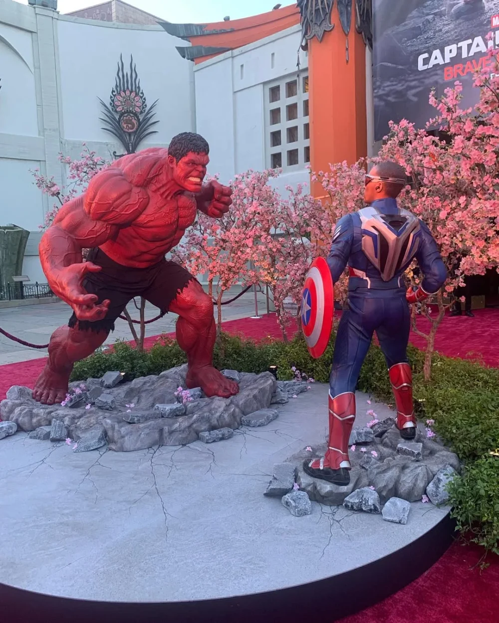 #captainamericabravenewworld premiere! מפת המלצות ללוס אנג'לס