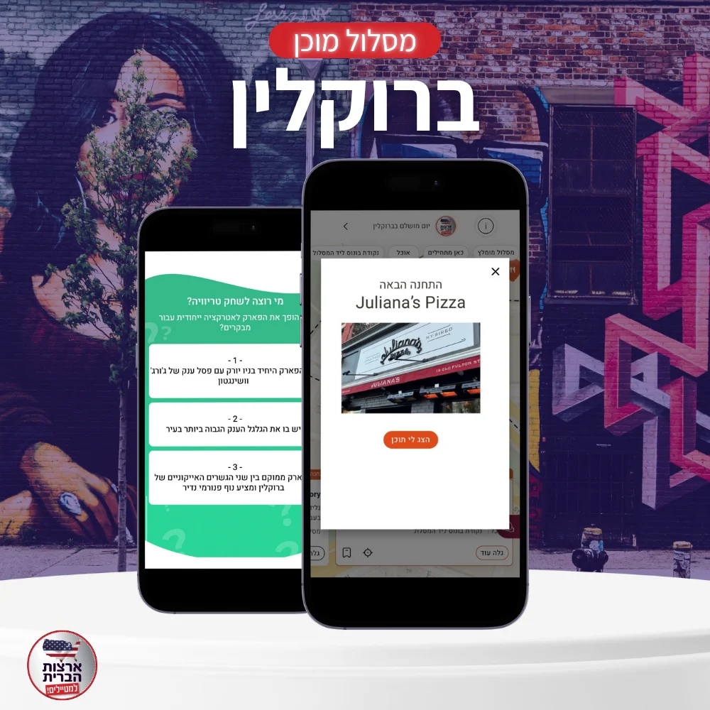 הצצה מסלול מוכן ברוקלין מסלול יומי מוכן לטיול בברוקלין